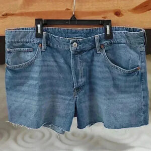 ☆☆☆ Denim boyfriend shorts